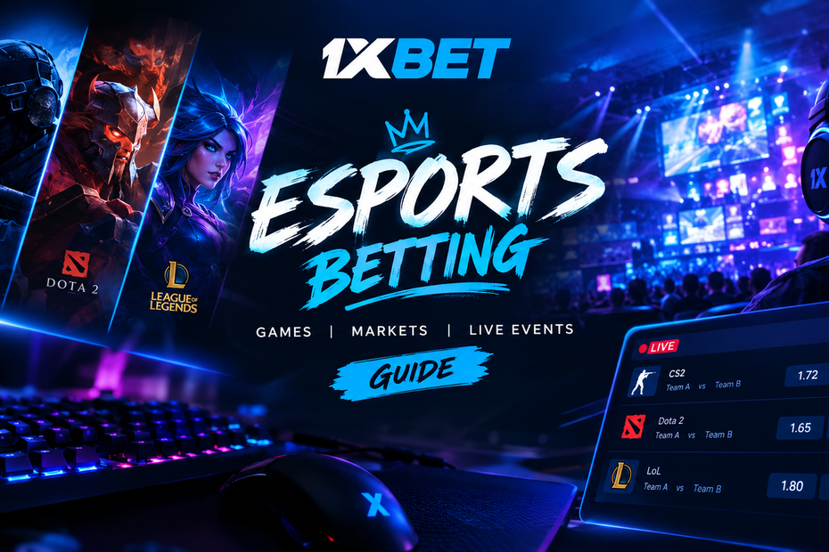 1xBet Esports Betting